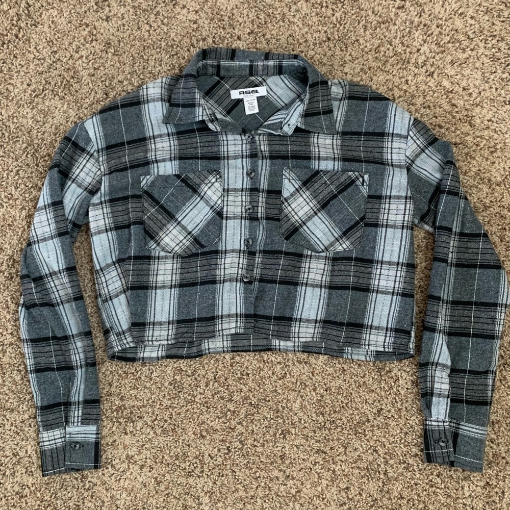 Women’s Cropped Flannel